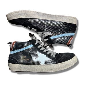 Gently-used golden goose mid star sneakers. Authentication by legit check.